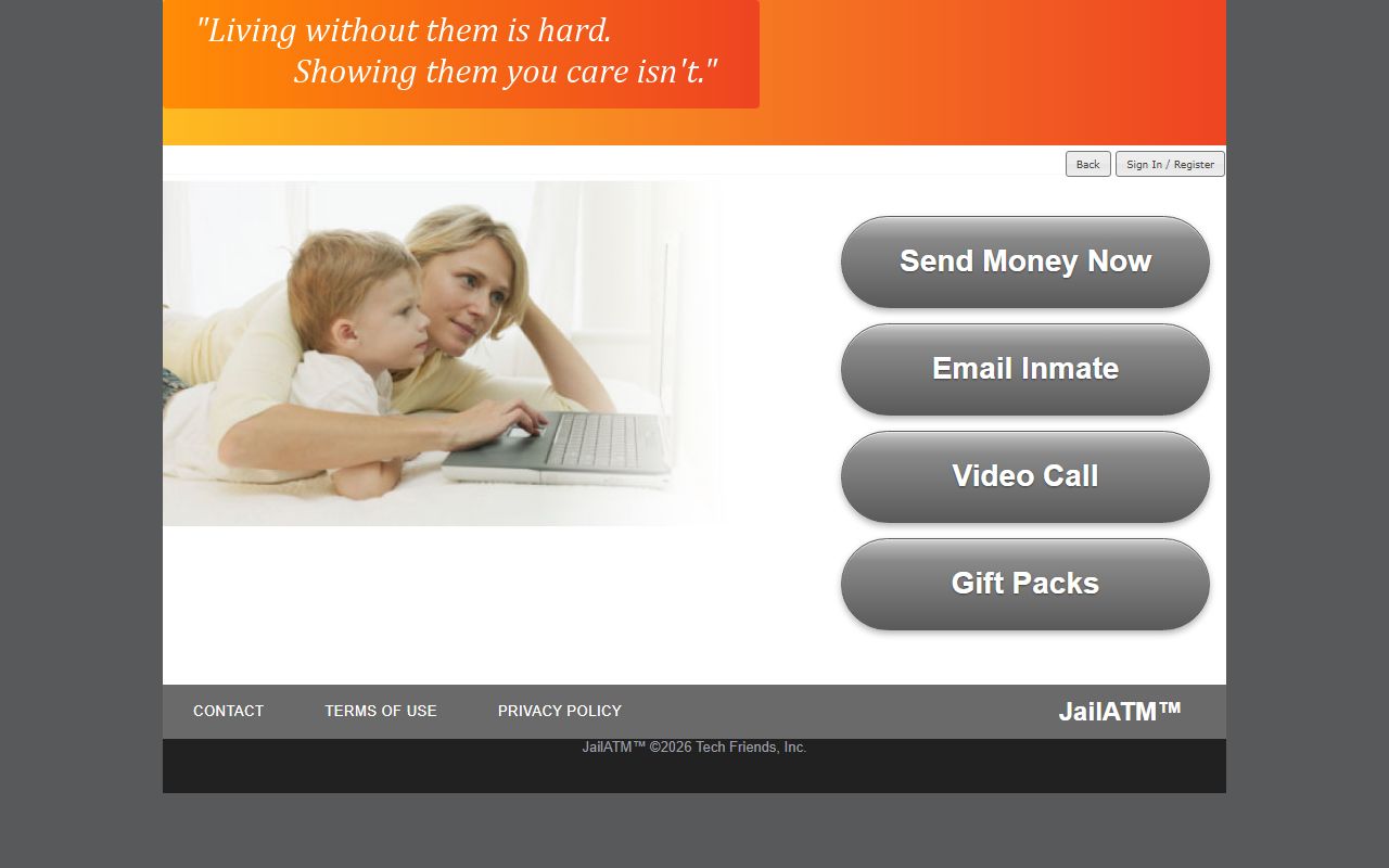 Vilas County Jail bond payment JailATM portal